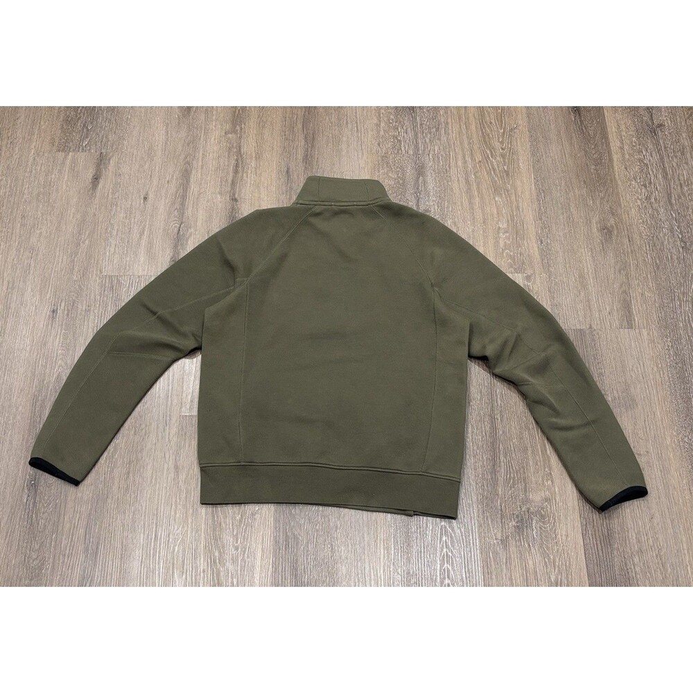 Nike Sportswear Tech Fleece 1/2 Zip Pullover Mens Medium Green - Picture 6 of 8